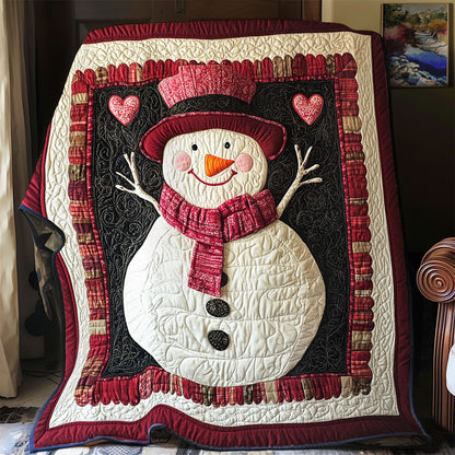Snowman Valentine WX0901050CL Quilt