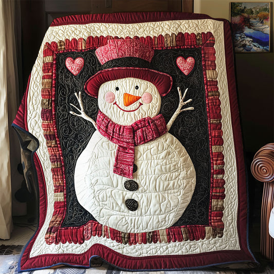 Snowman Valentine WX0901050CL Quilt