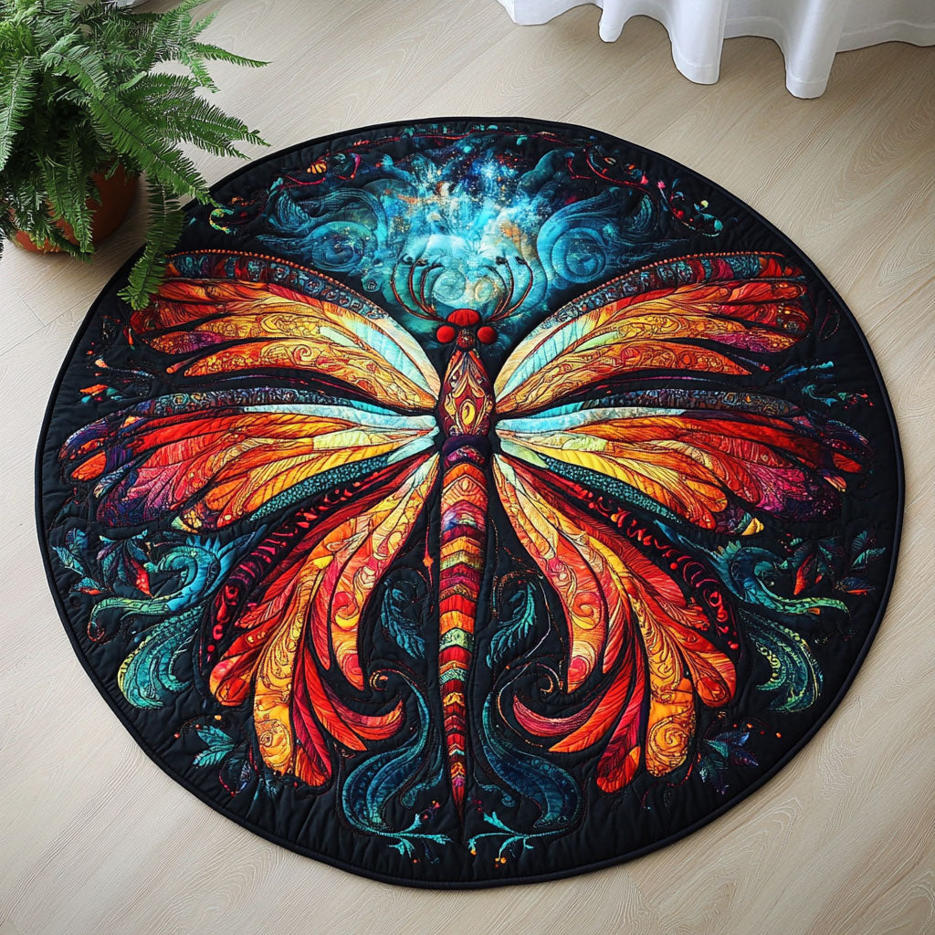 Magic Wings CW0907023CL Quilted Round Mat