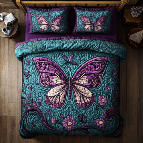 Purple Swirl WY1807056CL Duvet Cover Set