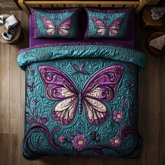 Purple Swirl WY1807056CL Duvet Cover Set