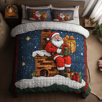 Santa Peek Moment WN1811080CL Duvet Cover Set
