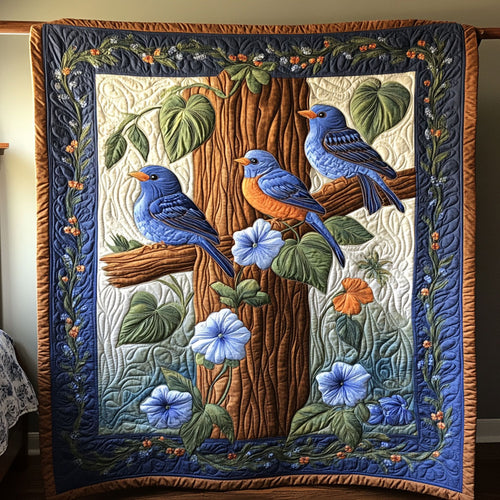 Morning Glory Garden WY2608058CL Quilt