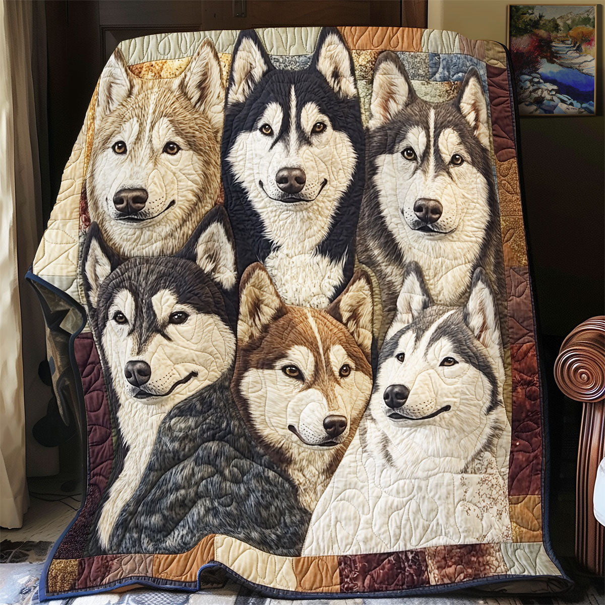 Husky Haven YR1501010CL Quilt