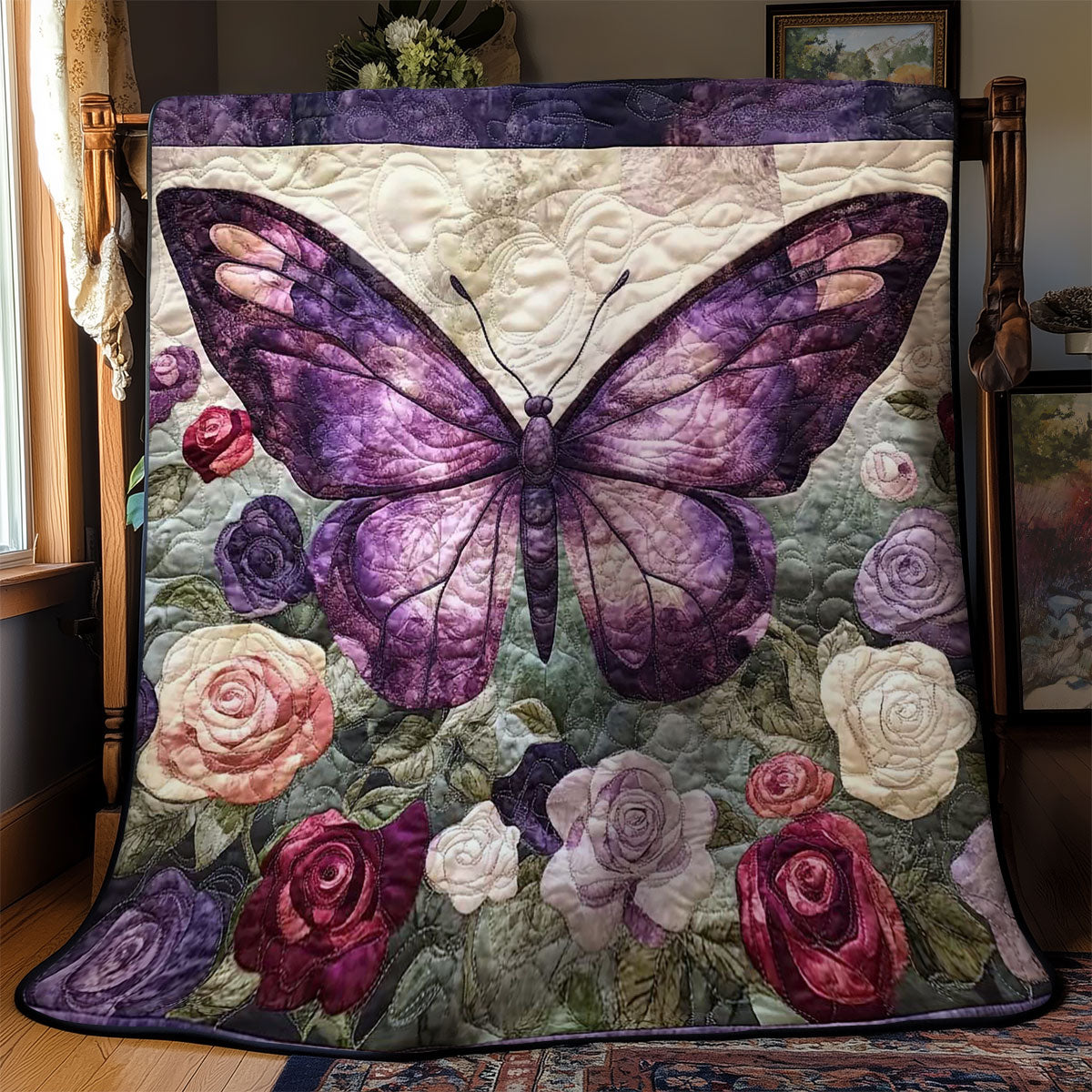 Enchanted Butterfly WN2003005CL Quilt