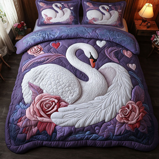 Heart Swan CM1605035CL Duvet Cover Set