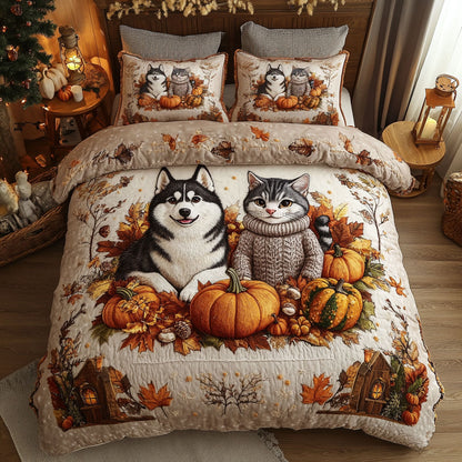 Autumn Husky WN2905001CL Duvet Cover Set