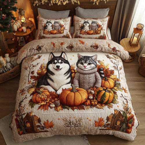 Autumn Husky WN2905001CL Duvet Cover Set