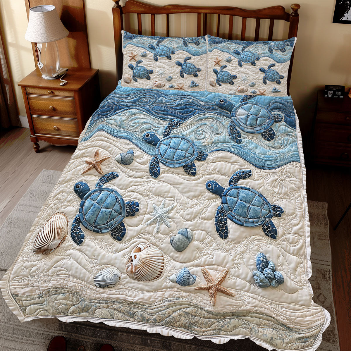 Turtle Sea WX2012114CL Duvet Cover Set