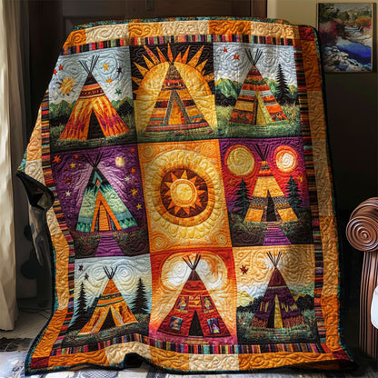 Sunlit Spirit Tepee WJ0801021CL Quilt