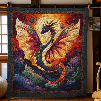 Sunset Flight Dragon WN1702051CL Quilt