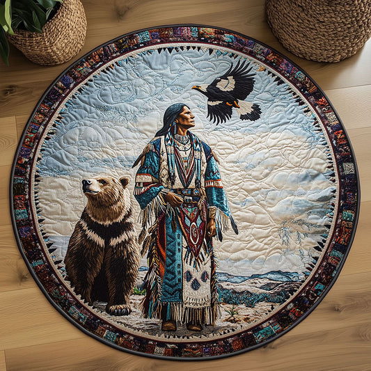 Guardian Native WN2008023CL Quilted Round Mat