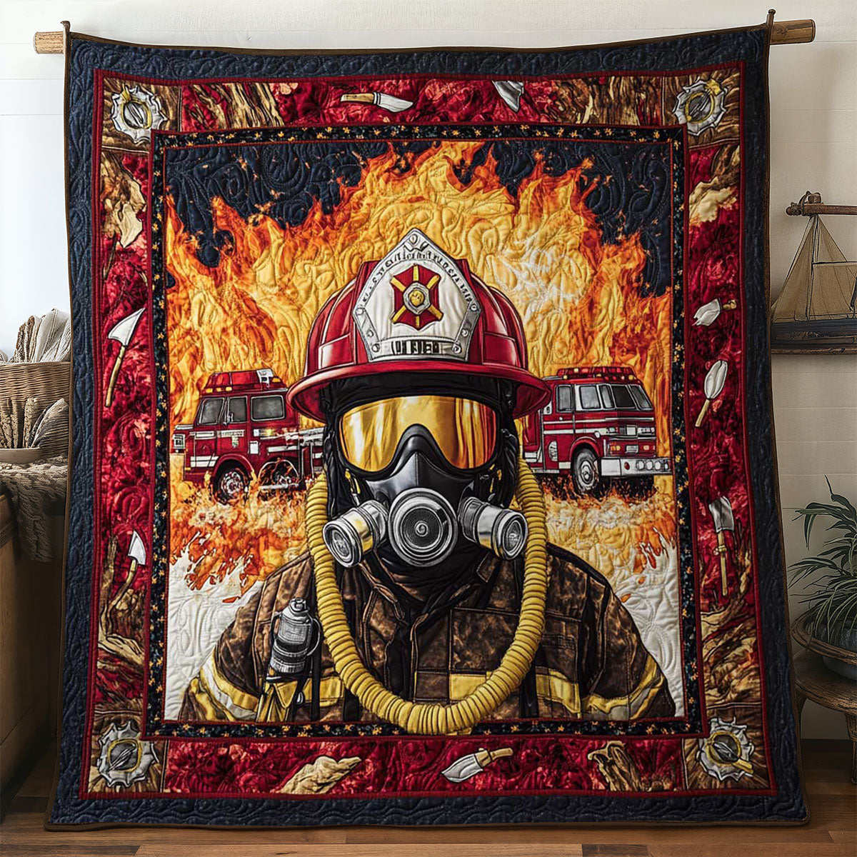Firefighter Duty WN1205014CL Quilt