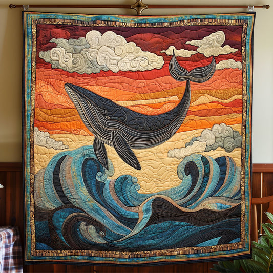 Ocean Waves Odyssey WP0104020CL Quilt