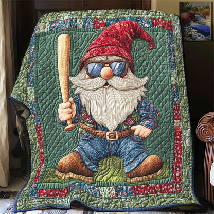 Gnome Baseball Bat WY0801023CL Quilt