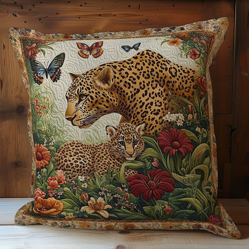 Leopard Family WY2401016CL Quilt Pillow Case