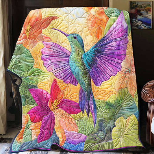 Vibrant Hummingbird WX0901065CL Quilt