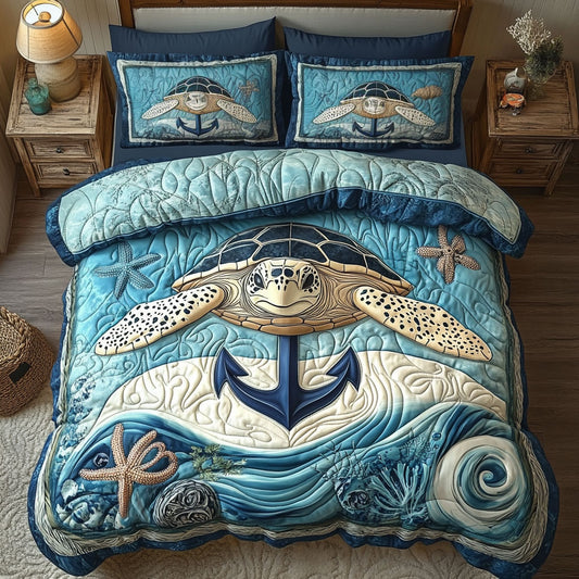 Turtle Drift CP0907001CL Duvet Cover Set