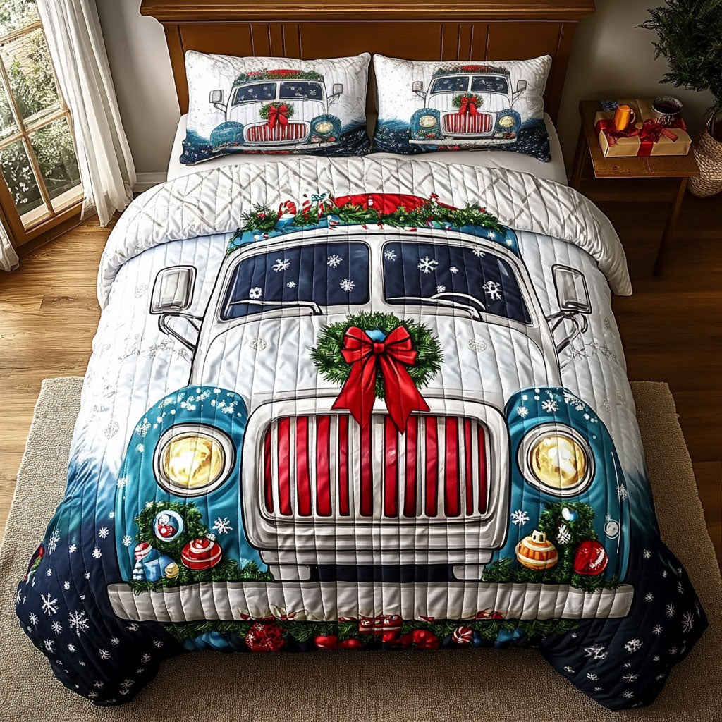 Festive Truck Journey WN1111050CL Duvet Cover Set