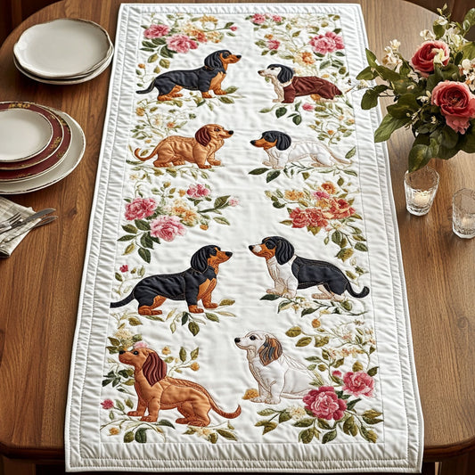 Dashboard Dog CW3005597CL Quilted Table Runner