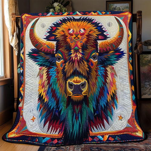 Bison Native American WJ3112003CL Quilt