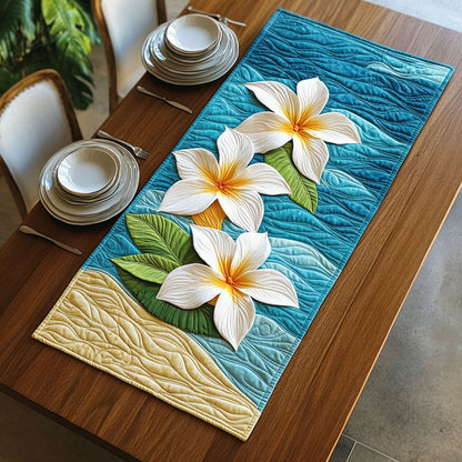 Flower Seaside CP2705025CL Quilted Table Runner