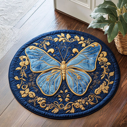 Gilded Butterfly Grace CP1406004CL Quilted Round Mat