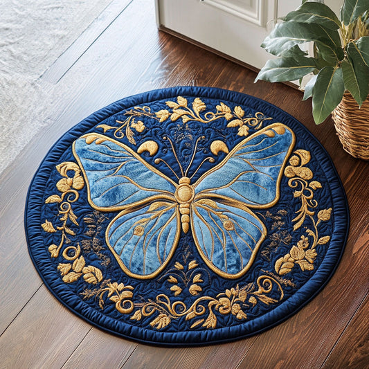 Gilded Butterfly Grace CP1406004CL Quilted Round Mat