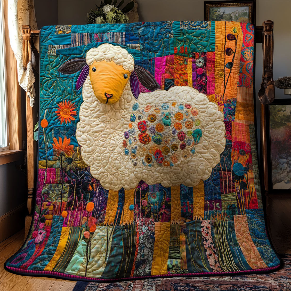 Sheep Harmony WN1703047CL Quilt
