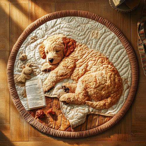 Good Night's Sleep CQ2805028CL Quilted Round Mat