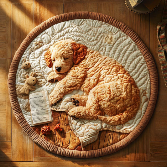 Good Night's Sleep CQ2805028CL Quilted Round Mat