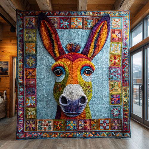 Donkey Love Charm CW2508041CL Quilt