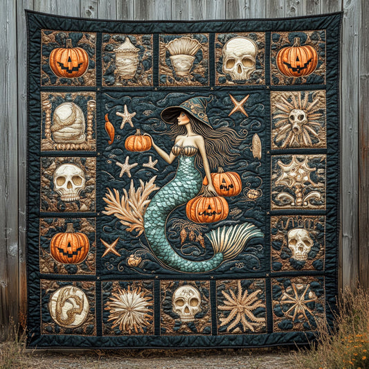 Dark Tide Mermaid Witch WN1908022CL Quilt