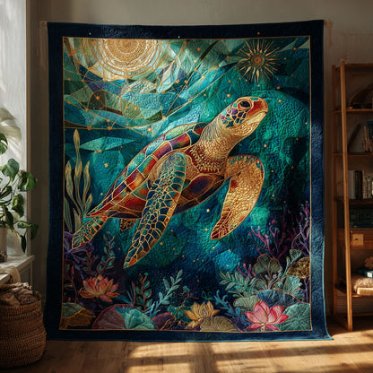 Sea Turtle Dream CW0701061CL Quilt