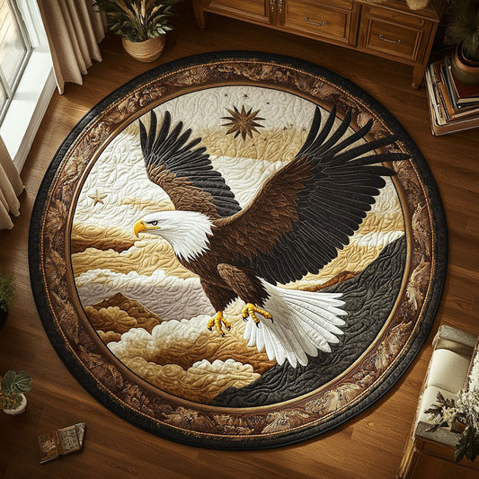 Eagle Glory CW2907022CL Quilted Round Mat