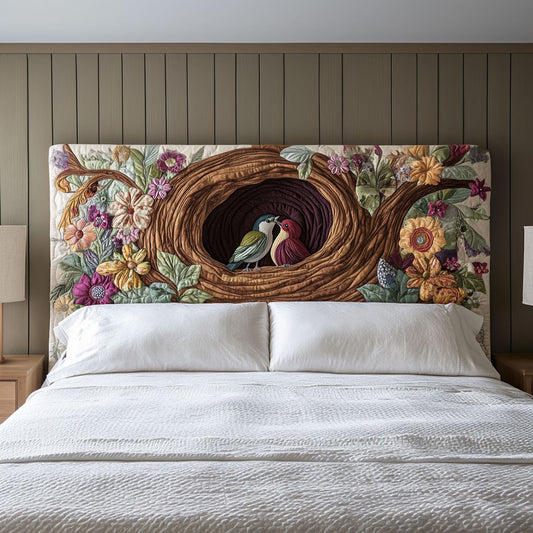 Loving Bird QA2812004CL Quilted Headboard Slipcover