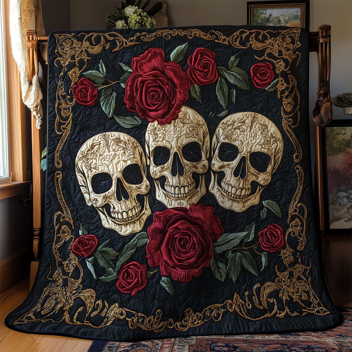 Eternal Skull WN0803037CL Quilt