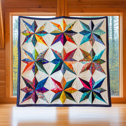 Blooming Patch Star CW2308031CL Quilt