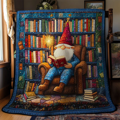 Reading Nook Gnome WN0701015CL Quilt