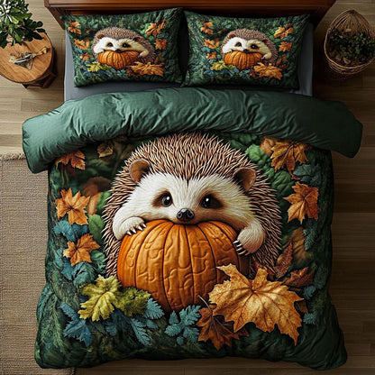 Autumn Hedgehog Hug WX0507005CL Duvet Cover Set