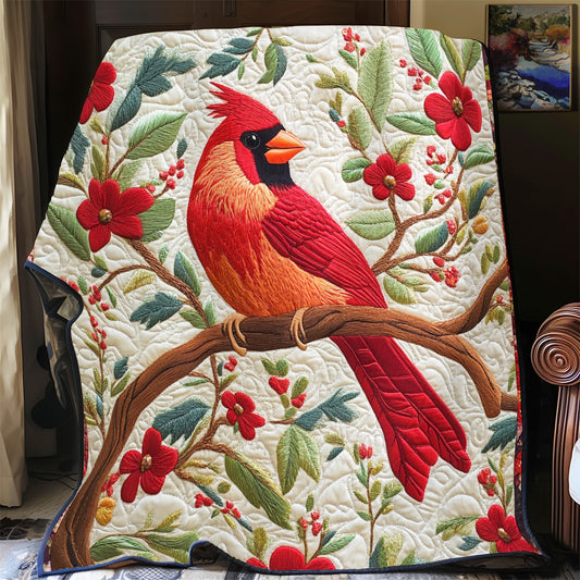 Red Blossom Haven YR0701036CL Quilt