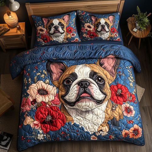 Pug In Garden WY2602010CL Duvet Cover Set