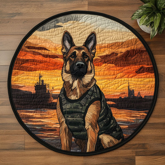 Brave Shepherd CW1005046CL Quilted Round Mat