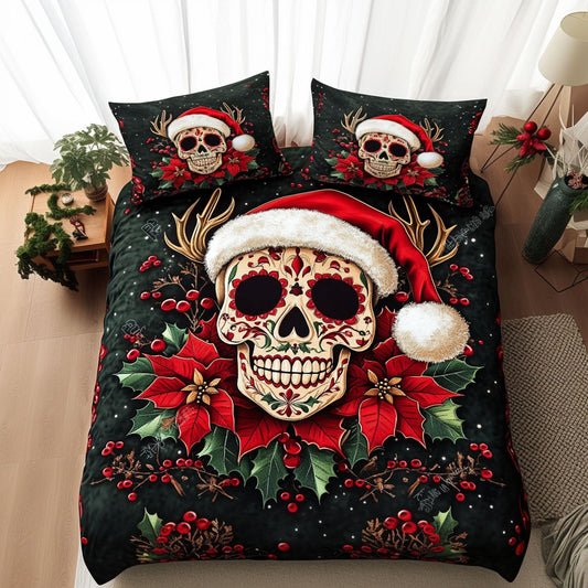 Skull Snow Blessing WN0310076CL Duvet Cover Set