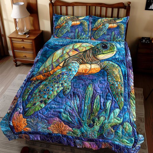 Turtle Sea WX0212098CL Duvet Cover Set