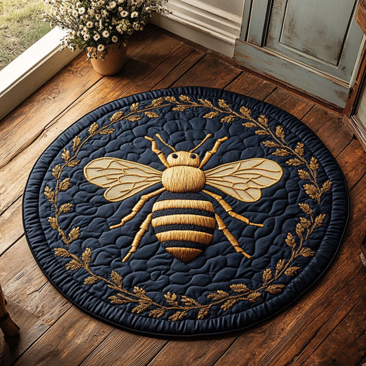 Amber Herald  CP2807070CL Quilted Round Mat