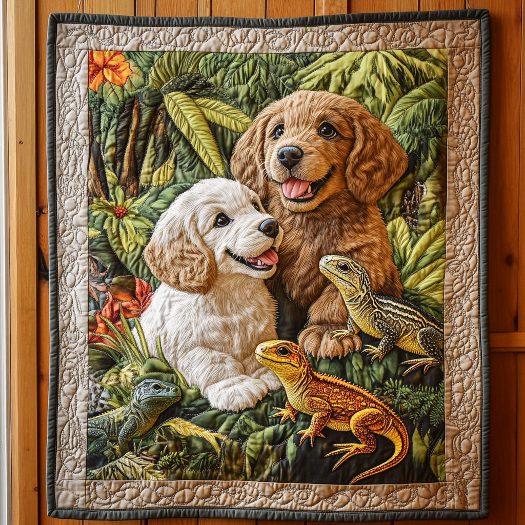 Leafy Friends CP0807003CL Quilt