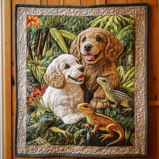 Leafy Friends CP0807003CL Quilt