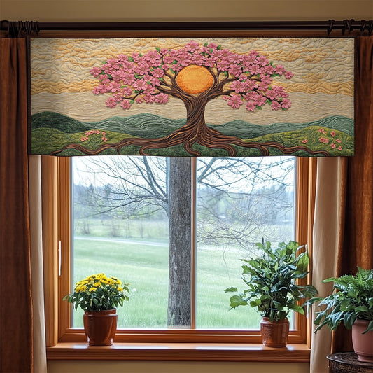 Blossom Tree WX1705003CL Quilted Valance