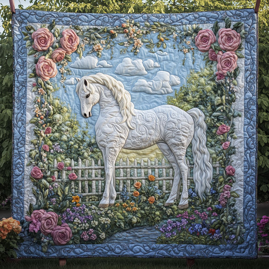 Secret Garden Steed Horse LT0910053CL Quilt